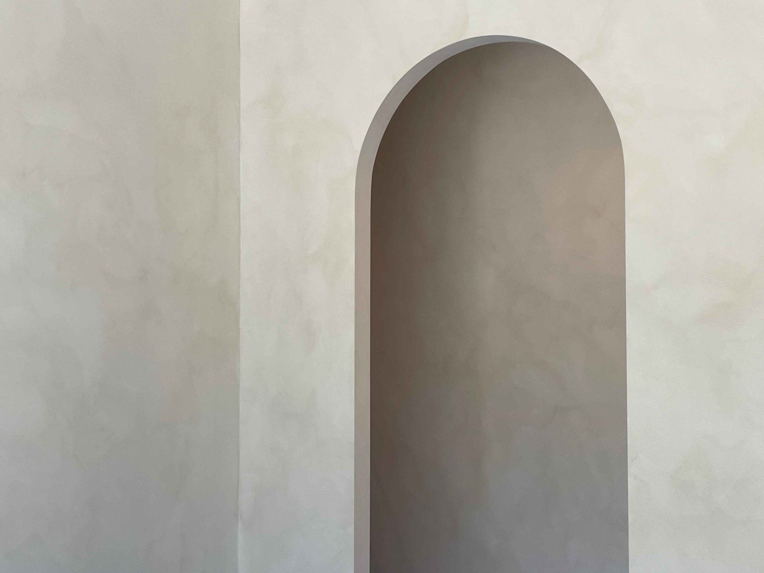venetian plaster Ottawa home - limewash