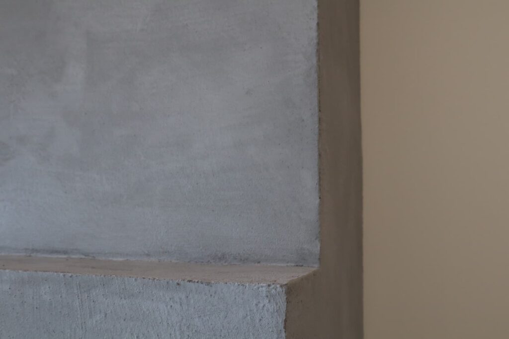 Cloudy limewash textured wall finish in Ottawa home