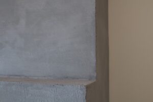 Cloudy limewash textured wall finish in Ottawa home